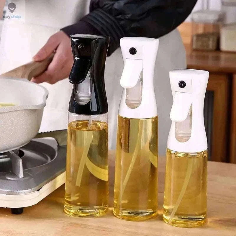 Oil Spray Bottle for Cooking with Precise Mist Control-200 ML Black