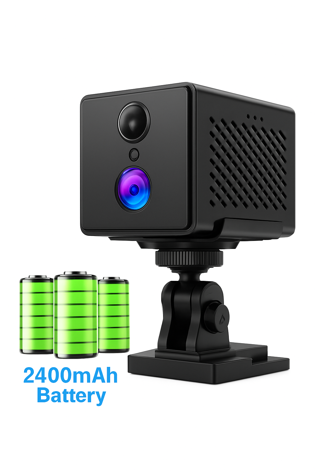 OKAM PRO 4G HD 5MP WiFi Κάμερα Μίνι Ασύρματο Παρατήρησης Κάμερα 2400mAh Μπαταρία Λειτουργεί PIR Ανίχνευση Ανθρώπων Προστασία Ασφάλειας