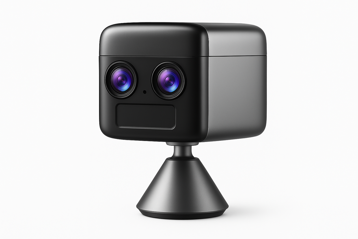 OKAM PRO WIFI MINI Διπλού Φακού HD 10MP 6X ZOOM 4G SIM Κάμερα με Διπλή Ομιλία, Νυχτερινή Όραση, PIR κίνηση, Αδιάβροχη Ασφάλεια