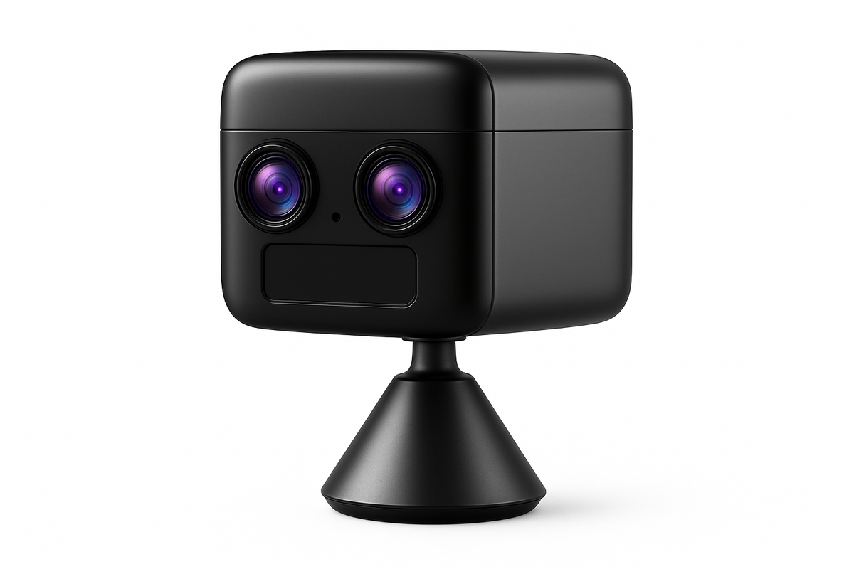 OKAM PRO WIFI MINI Διπλού Φακού HD 10MP 6X ZOOM 4G SIM Κάμερα με Διπλή Ομιλία, Νυχτερινή Όραση, PIR κίνηση, Αδιάβροχη Ασφάλεια