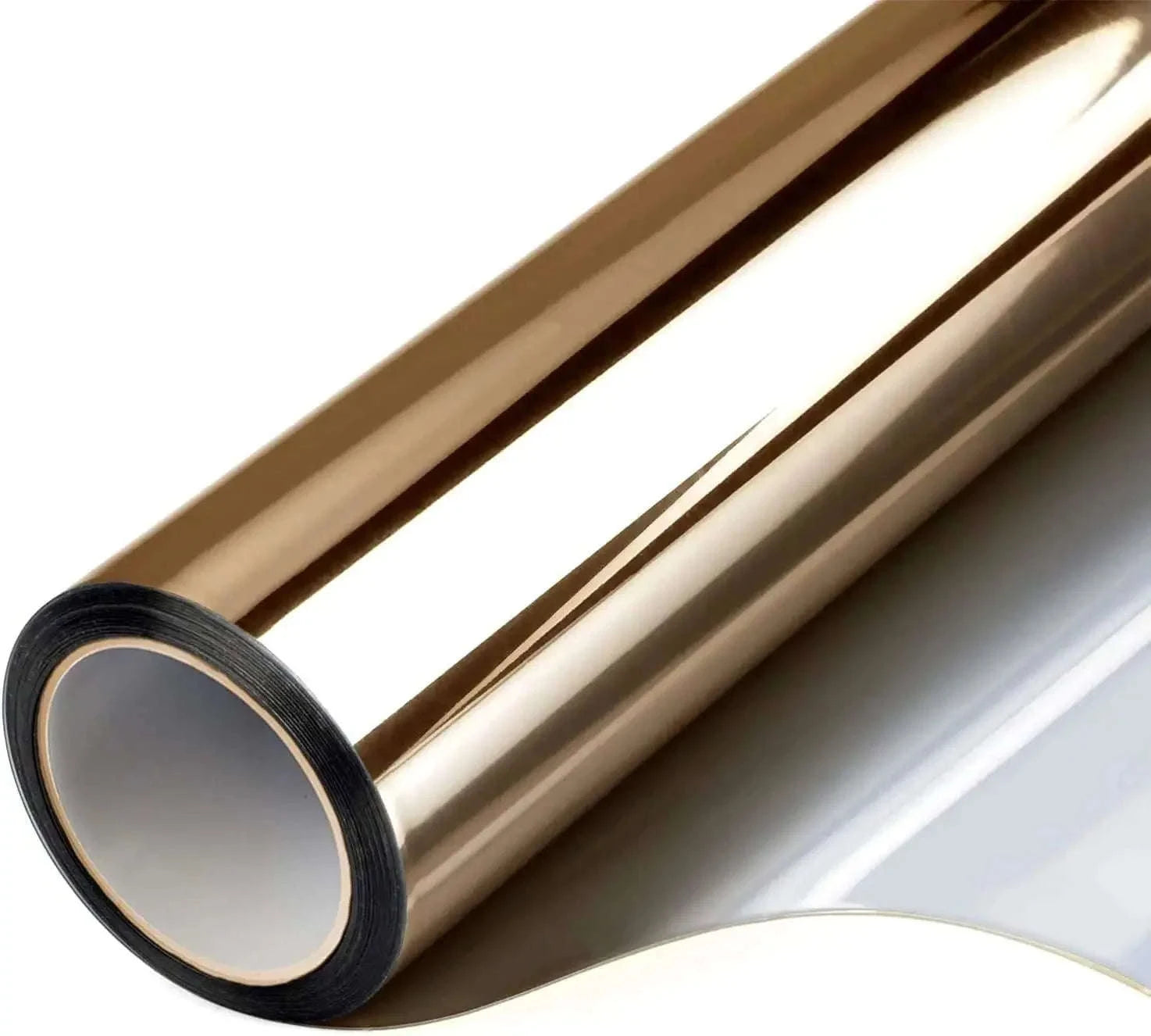 One Way Mirror Window Film-Brown silver / 90x500 cm