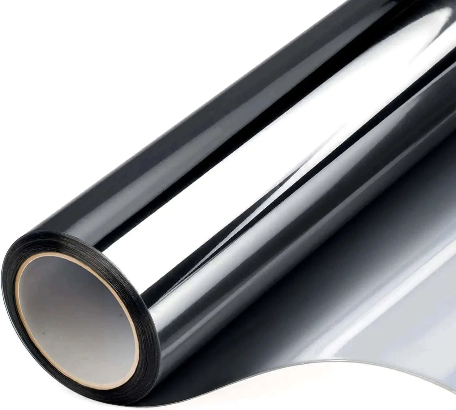 One Way Mirror Window Film for Privacy and Heat Control-Brown silver / 90x500 cm