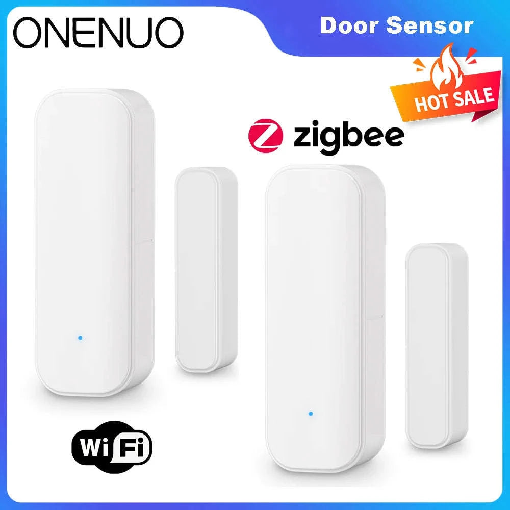 ONENUO Smart Door & Window Sensor - WiFi & Zigbee Alarm-WiFi
