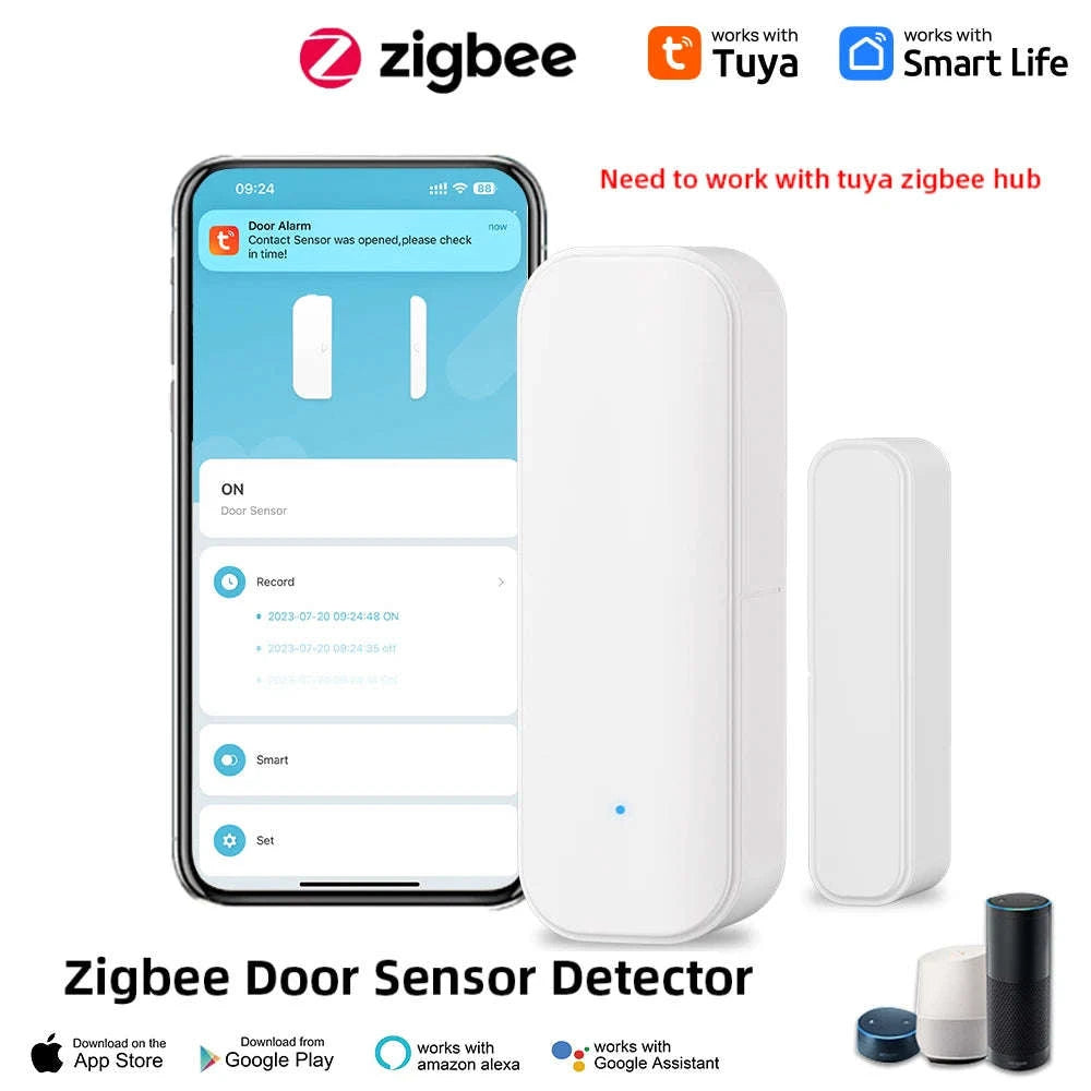 ONENUO Smart Door & Window Sensor - WiFi & Zigbee Alarm-WiFi