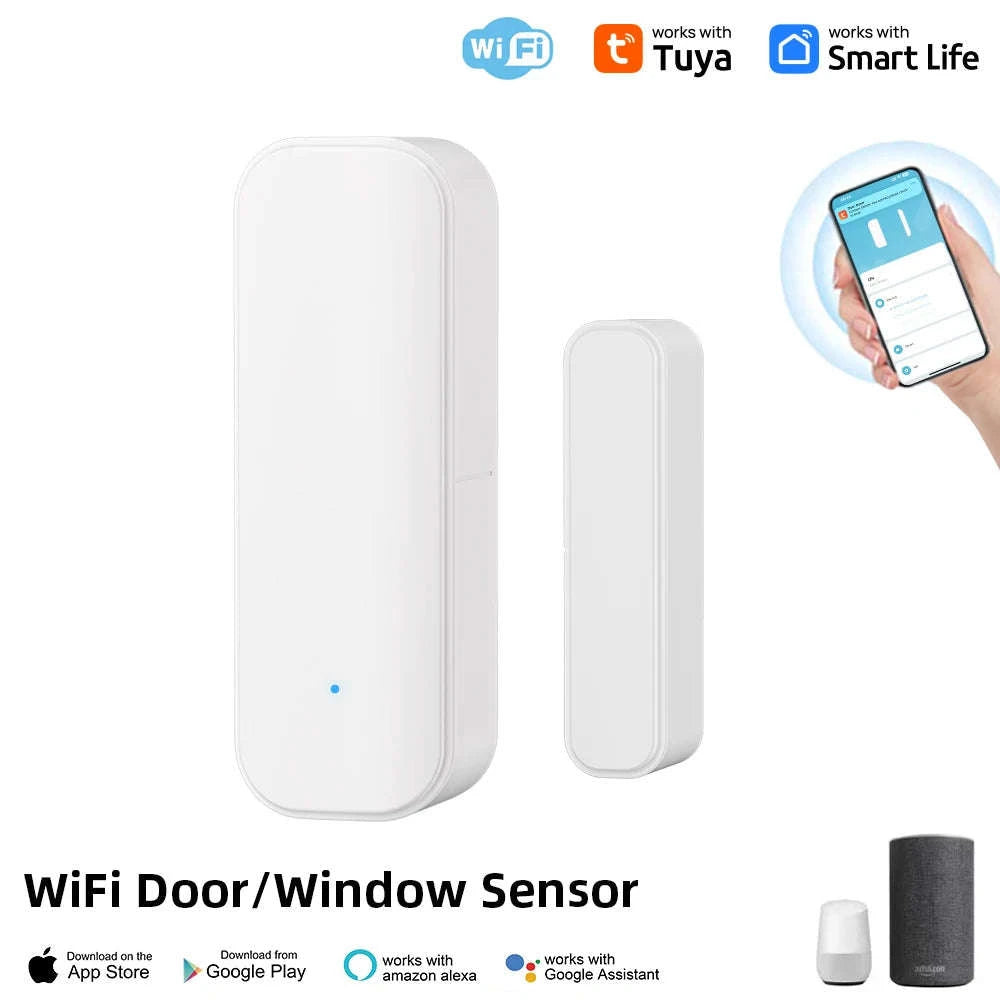 ONENUO Smart Door & Window Sensor - WiFi & Zigbee Alarm-WiFi
