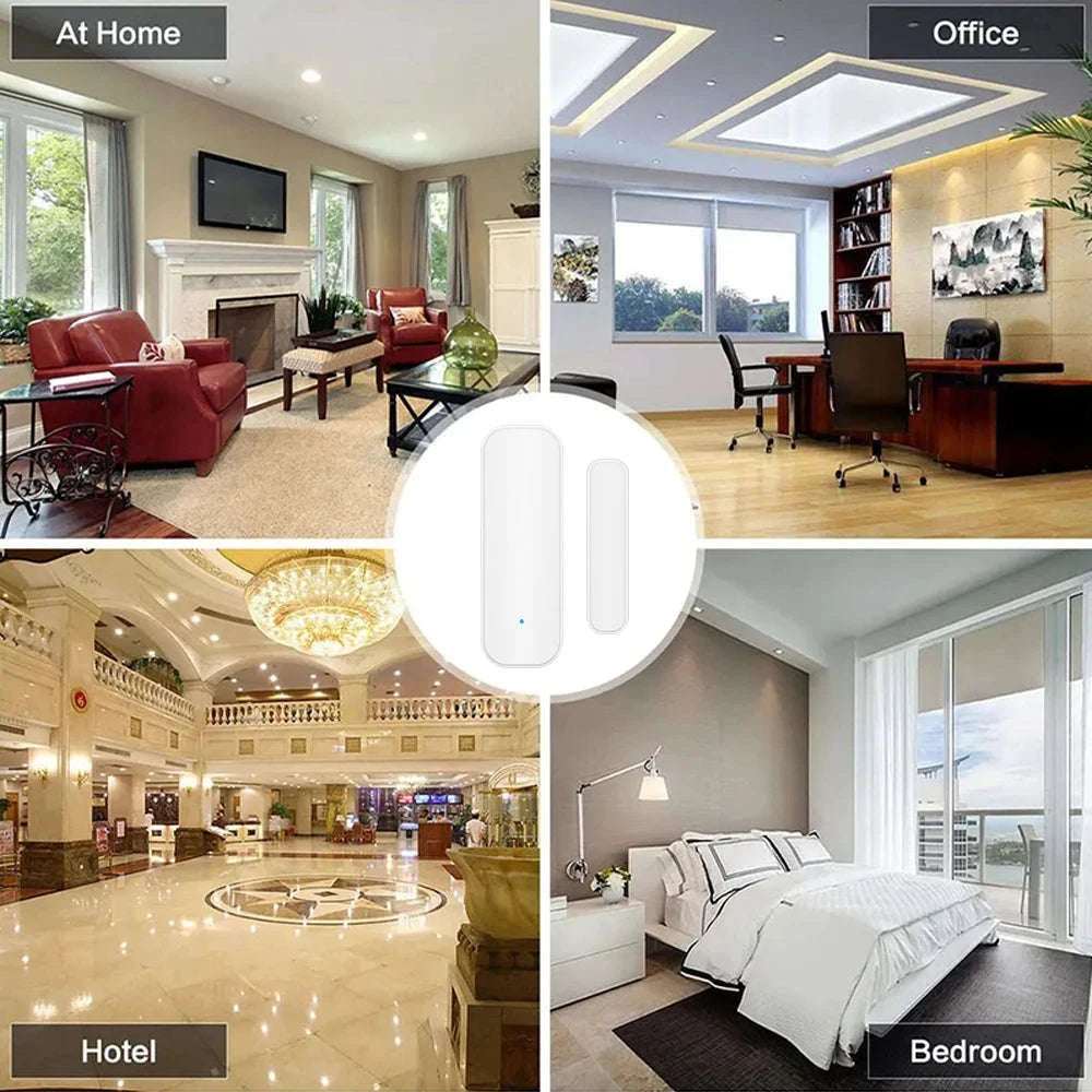 ONENUO Smart Door & Window Sensor - WiFi & Zigbee Alarm-WiFi