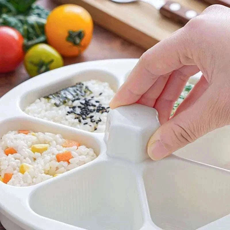 Onigiri Triangle Rice Mold for Bento and Japanese-Style Meals-green