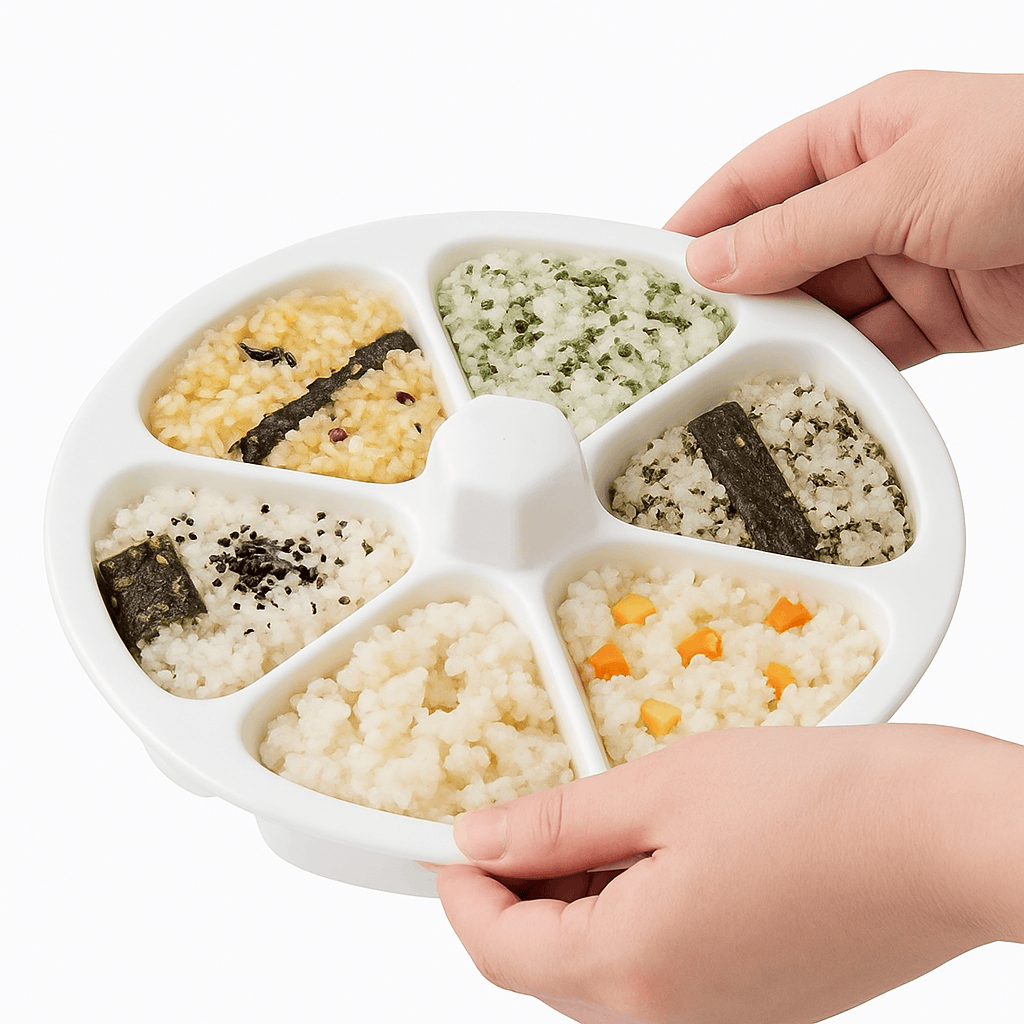 Onigiri Triangle Rice Mold for Bento and Japanese-Style Meals-green