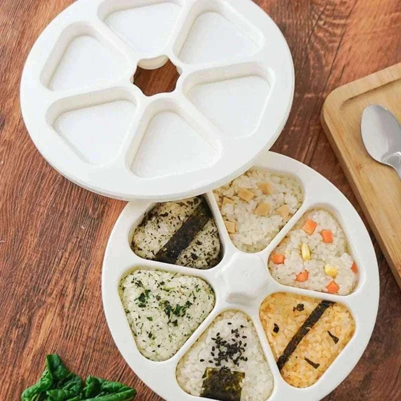Onigiri Triangle Rice Mold for Bento and Japanese-Style Meals-green