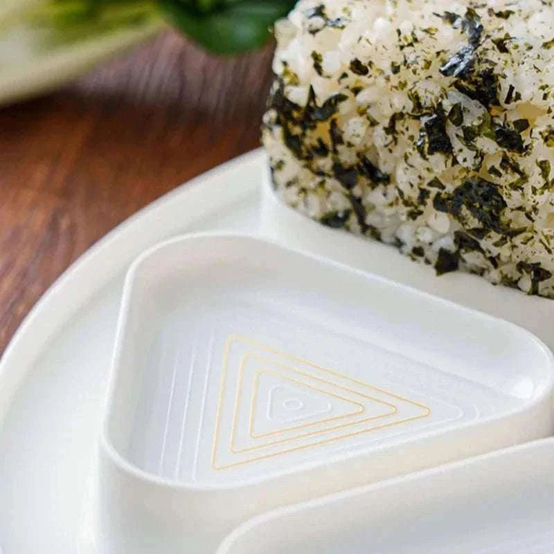 Onigiri Triangle Rice Mold for Bento and Japanese-Style Meals-green