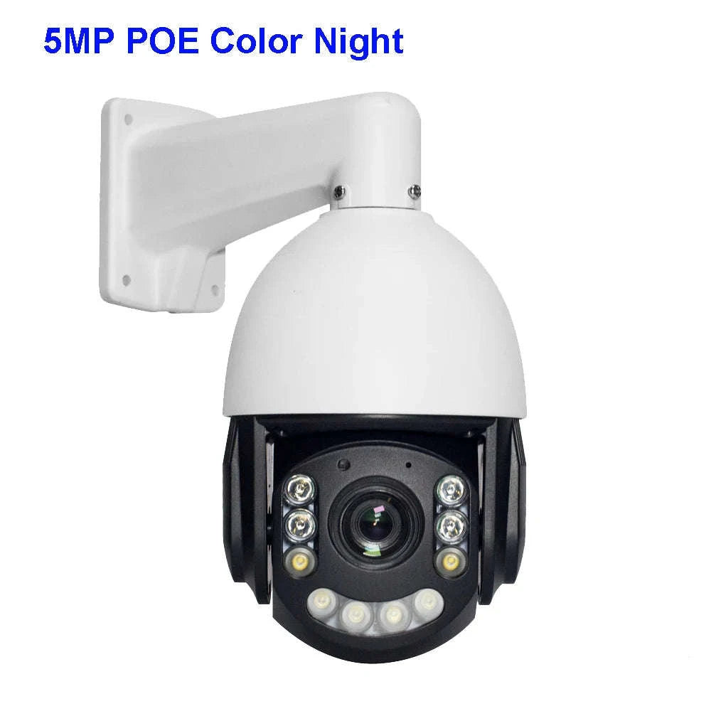 Onvif 4K 8MP POE IP PTZ Speed Dome Camera-4K 8MP Auto Track / AU Plug