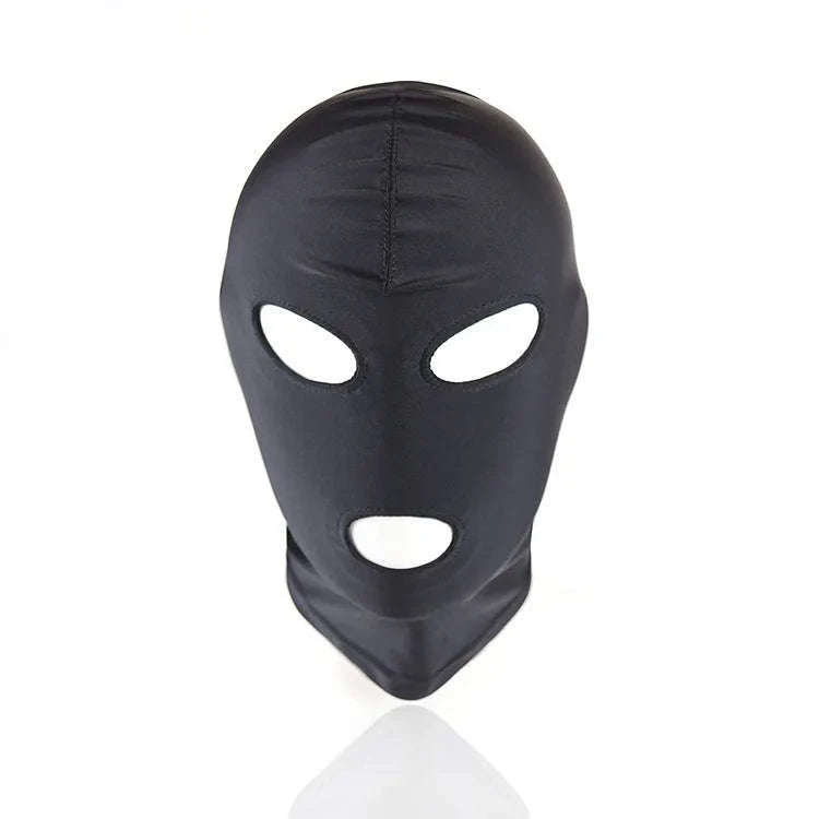 Open Mouth Bondage Mask Hood-TT02