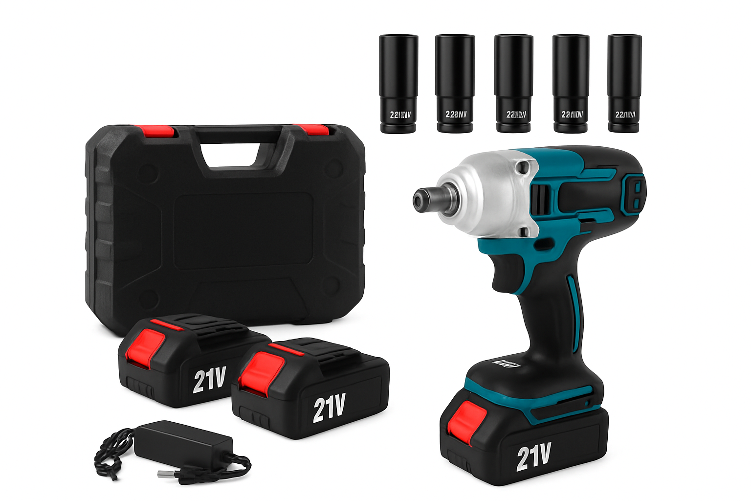 520N·m Cordless Brushless Impact Wrench for Fastening Jobs