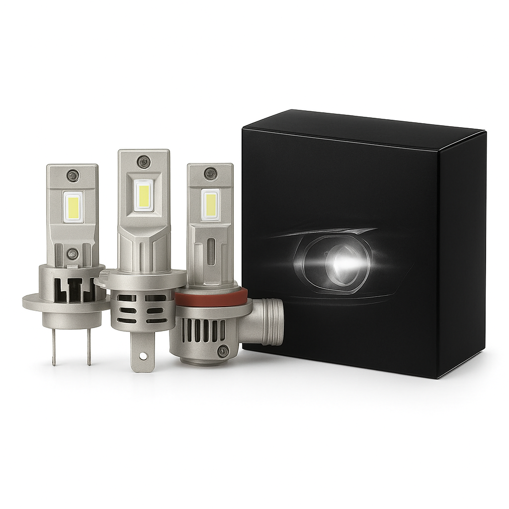 Ampoules de phares LED pour voiture 6000K 12V Branchez et utilisez 2 pièces