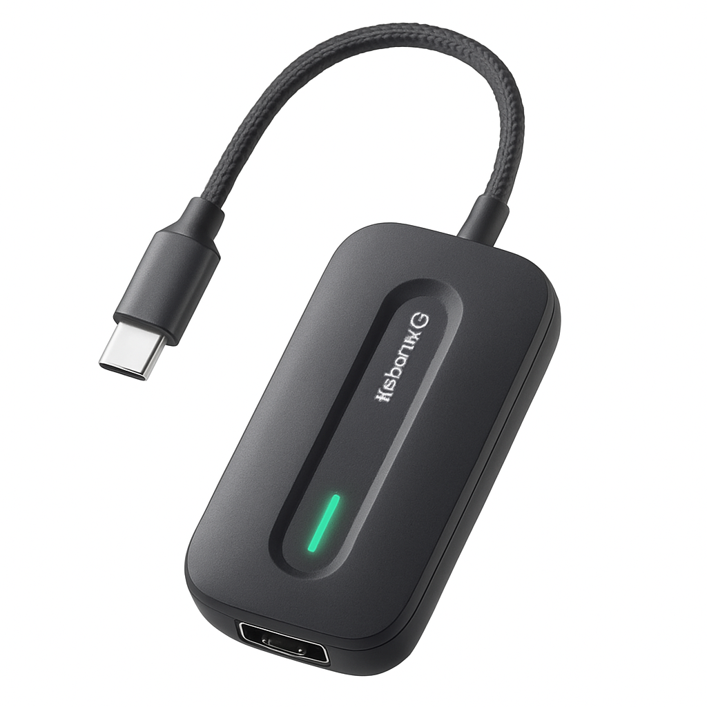 Wireless In-Car Phone Adapter with Pre-Installed Video Apps