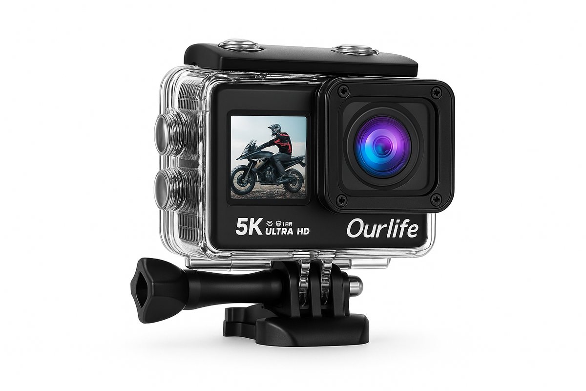 5K Action Camera 4K60 WiFi 30M Waterproof