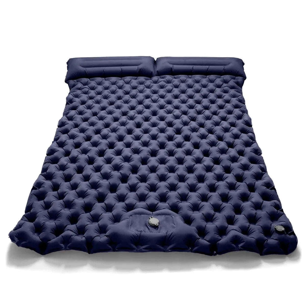 Outdoor Double Inflatable Mattress Sleeping Pad-Orange