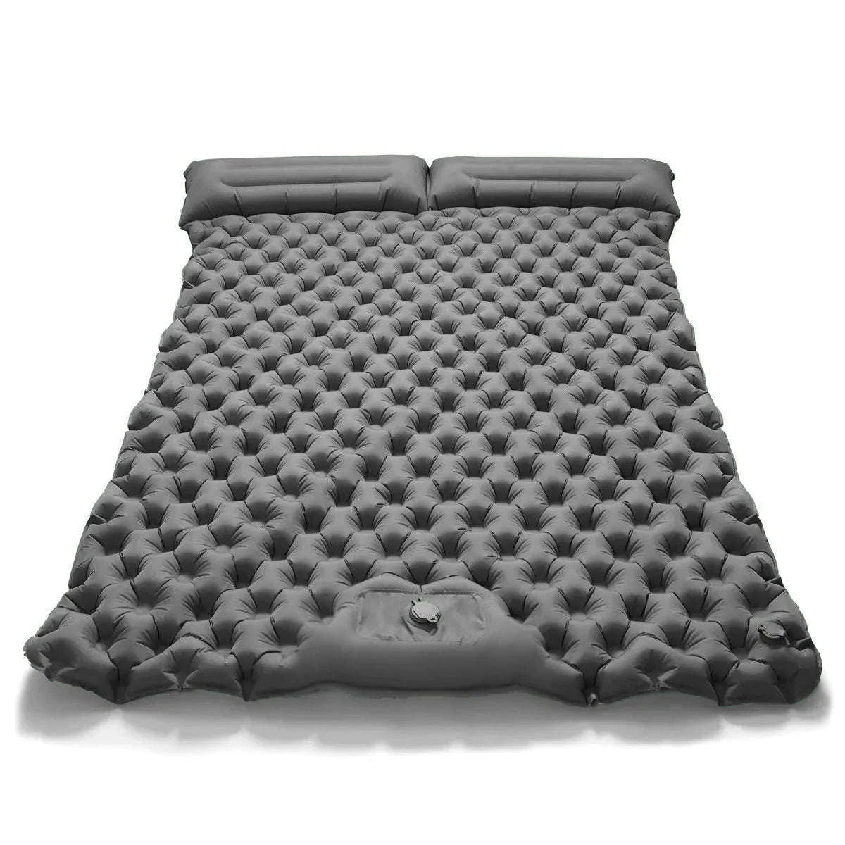Outdoor Double Inflatable Mattress Sleeping Pad-Orange