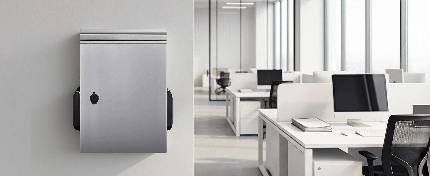 Outdoor Electrical Enclosure Box 20x16x8 Stainless Steel IP65 Ventilated Cabinet-350x200x500 mm / United States