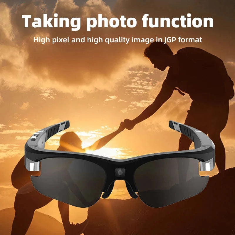 Outdoor FPV Camera Sunglasses with 1080P Action Recording-VG32