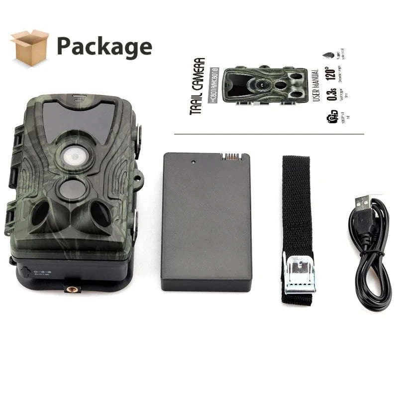 Outdoor Hunting Camera 24MP 1080P with Lithium Battery-Default Title