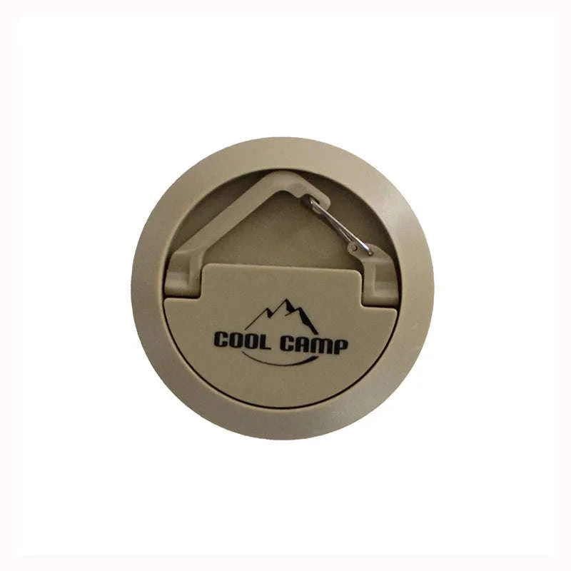 Outdoor Magnetic Hook Tent Hanging Clip, 5 kg Load-Khaki