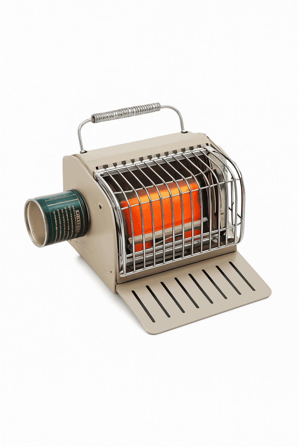 Outdoor Mini Heating Stove Portable Butane Burner-KHAKI