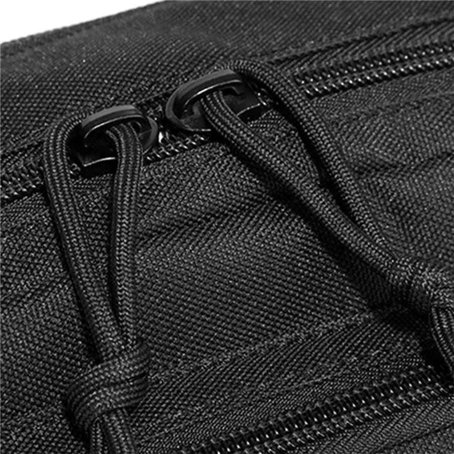 Outdoor Multifunctional Invisible Waist Bag for Men-Black