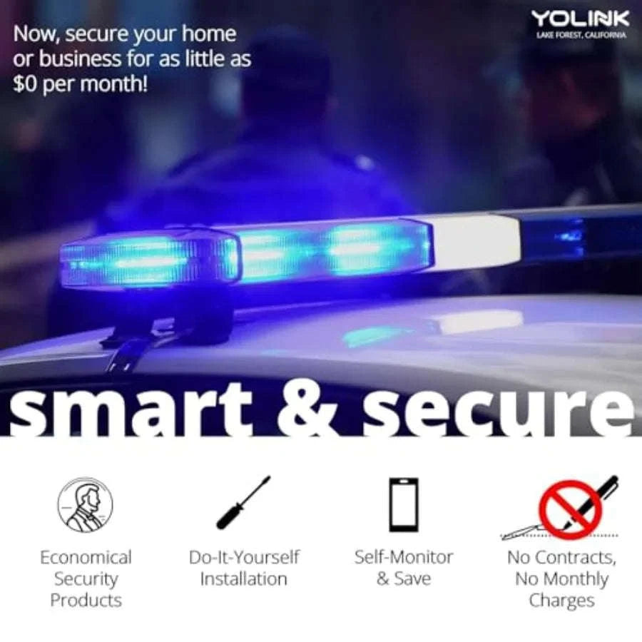 Outdoor Security Siren and Smart Alarm Controller Kit-United States / 110dB