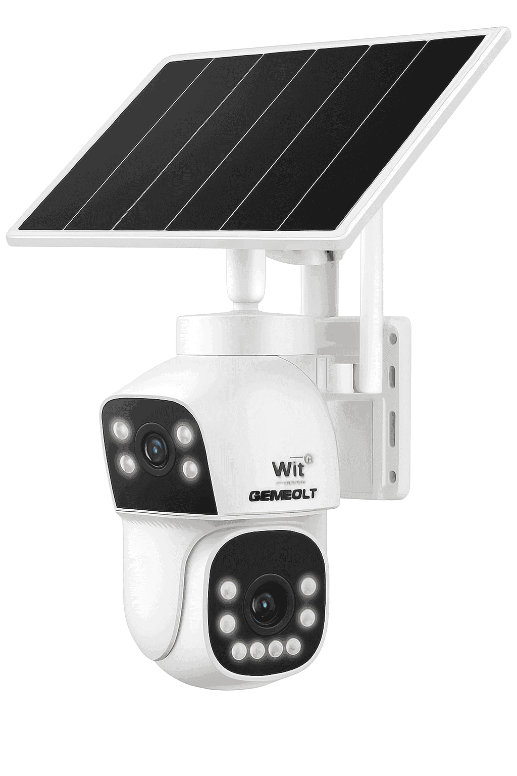 Outdoor Solar Security Camera with Dual Motion Detection and Night Vision-PIR-GB217H-WIFI / Mexico
