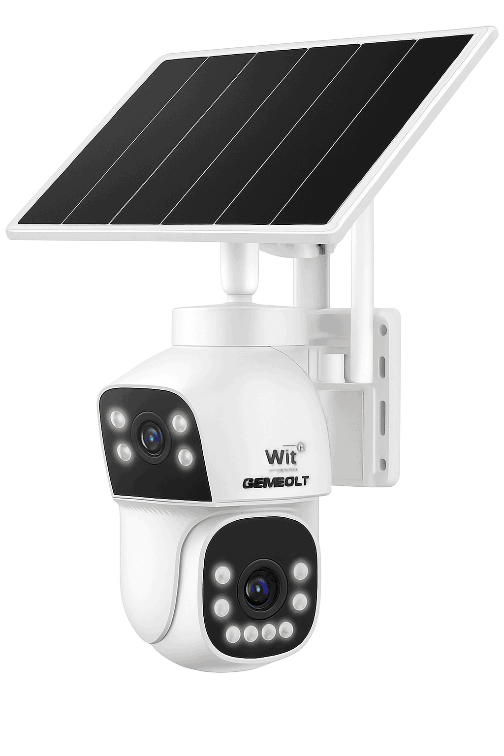Outdoor Solar Security Camera with Dual Motion Detection and Night Vision-PIR-GB217H-WIFI / Mexico