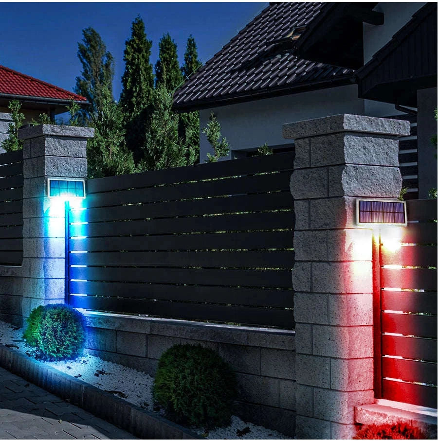 Outdoor Solar Step Lamp-6pcs / Warm white