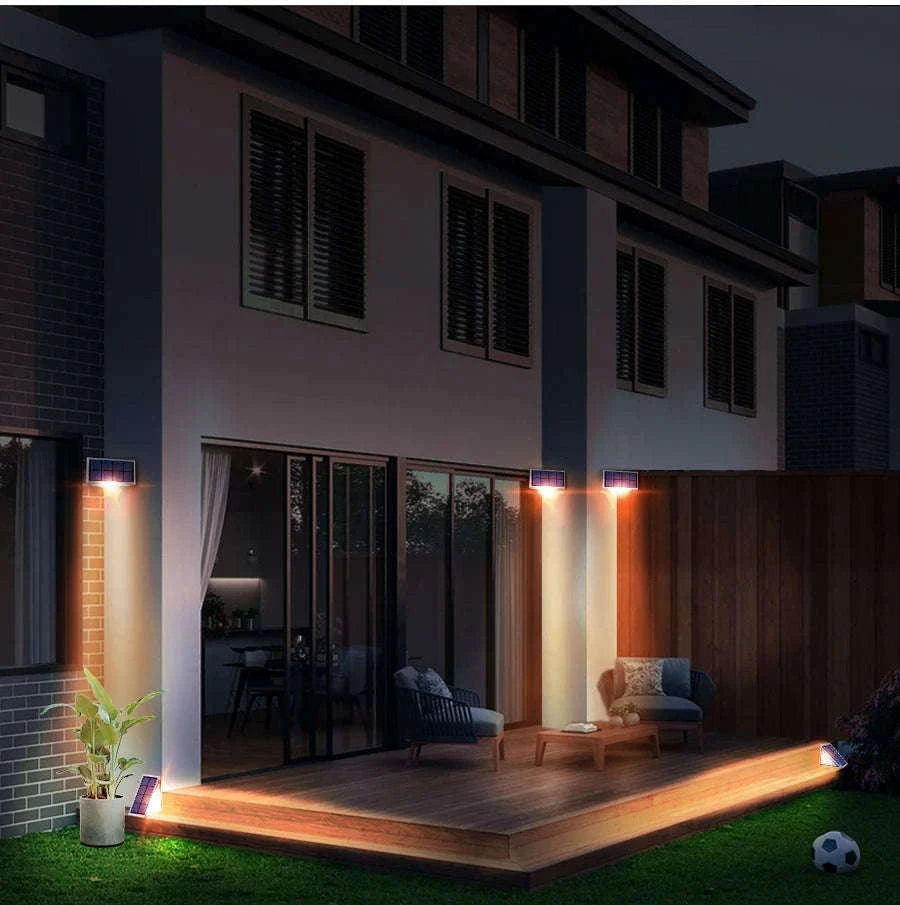 Outdoor Solar Step Lamp for Safer Paths and Stairs-6pcs / Warm white