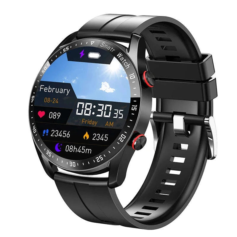 Outdoor Sports Smart Watch GT Series 1.53″ IPS-steel strip black