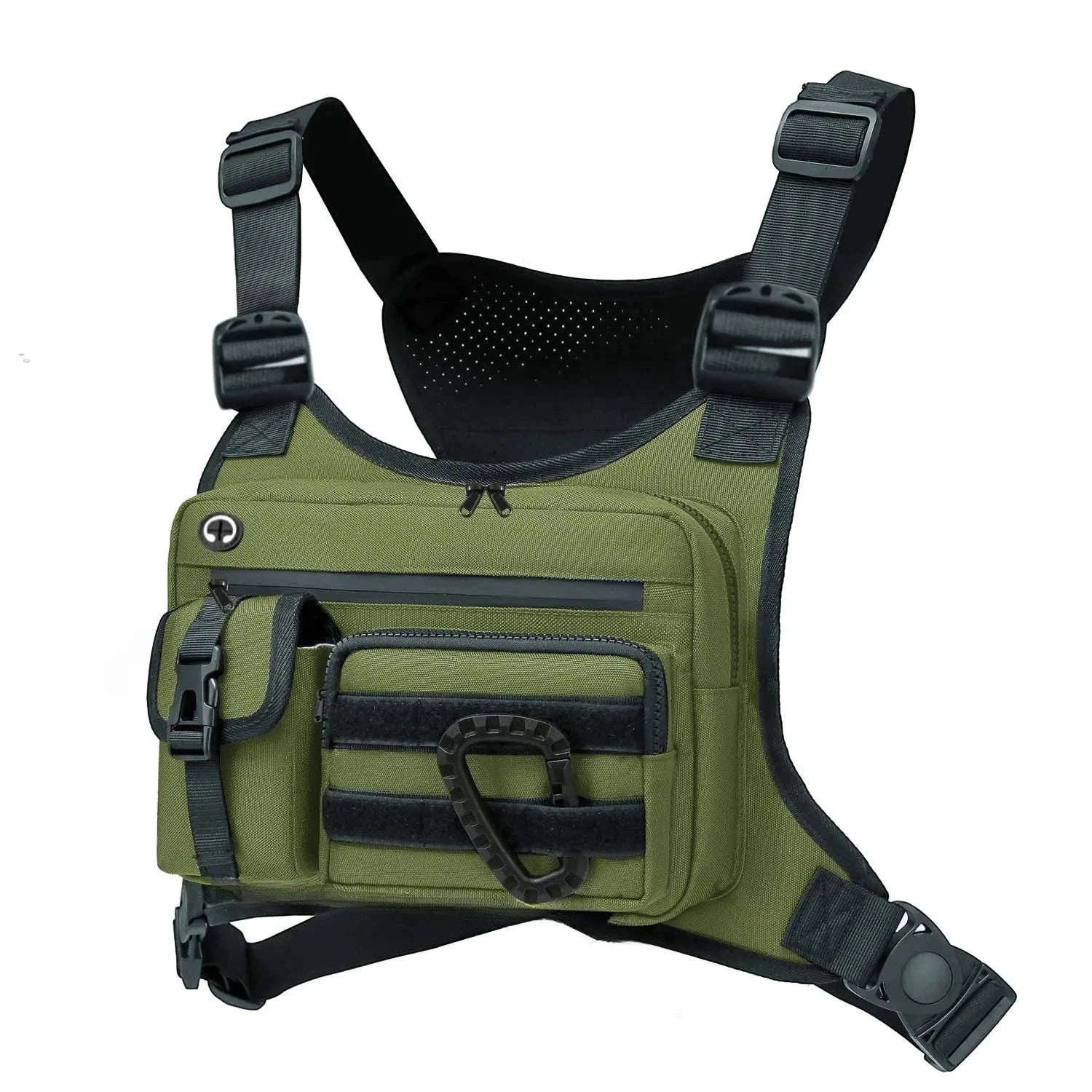 Outdoor Tactical Vest Multi‑Functional Sports Chest Bag-kahki