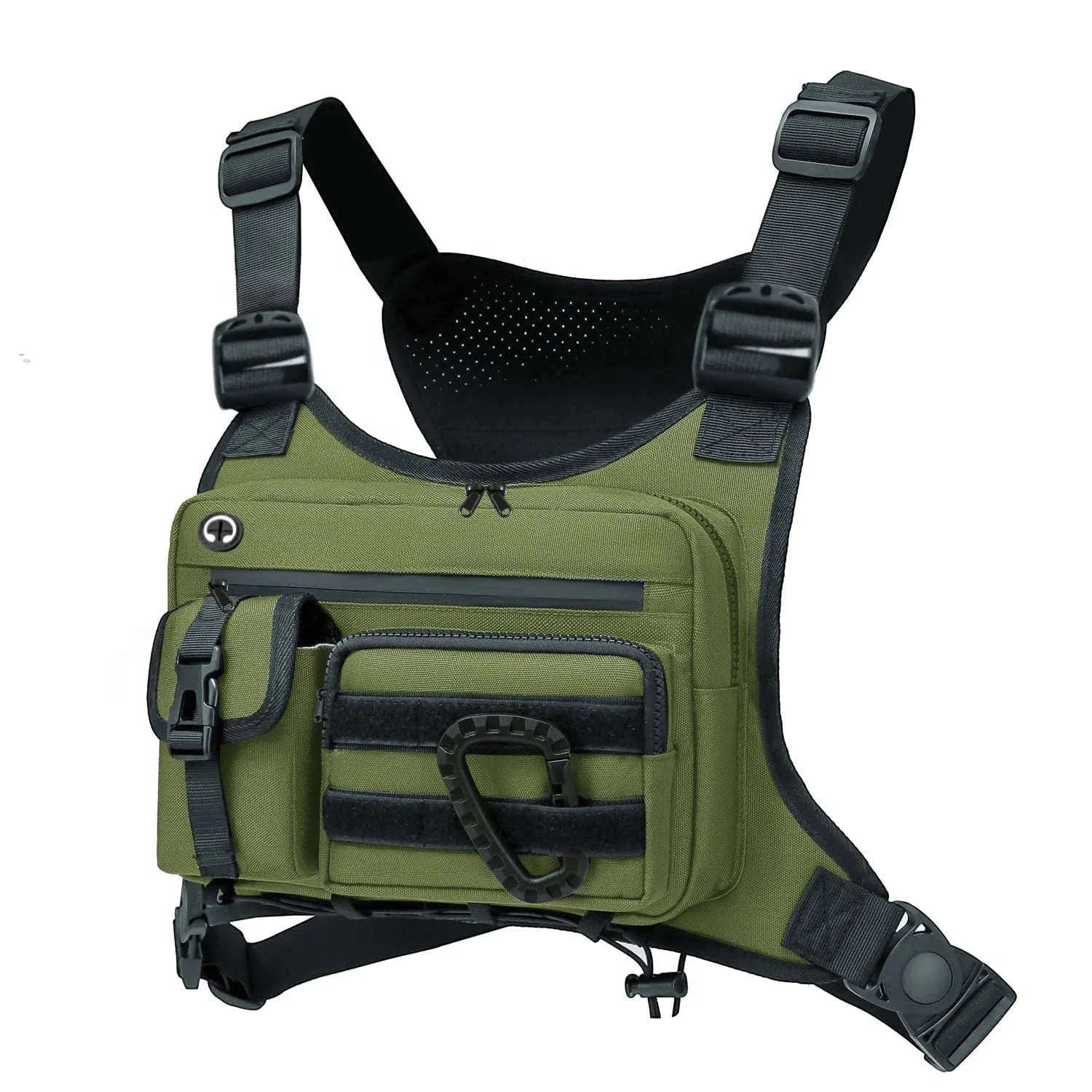 Outdoor Tactical Vest Multi‑Functional Sports Chest Bag-kahki