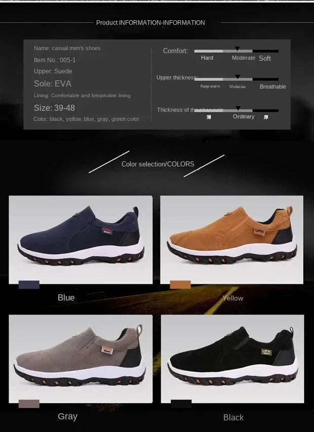 Outdoor Waterproof Anti-Slip Breathable Sports Shoes Size 38-50-005GRAY / 47
