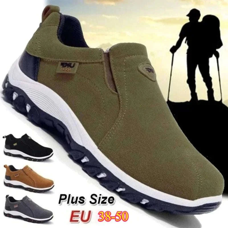 Outdoor Waterproof Anti-Slip Breathable Sports Shoes Size 38-50-005GRAY / 47