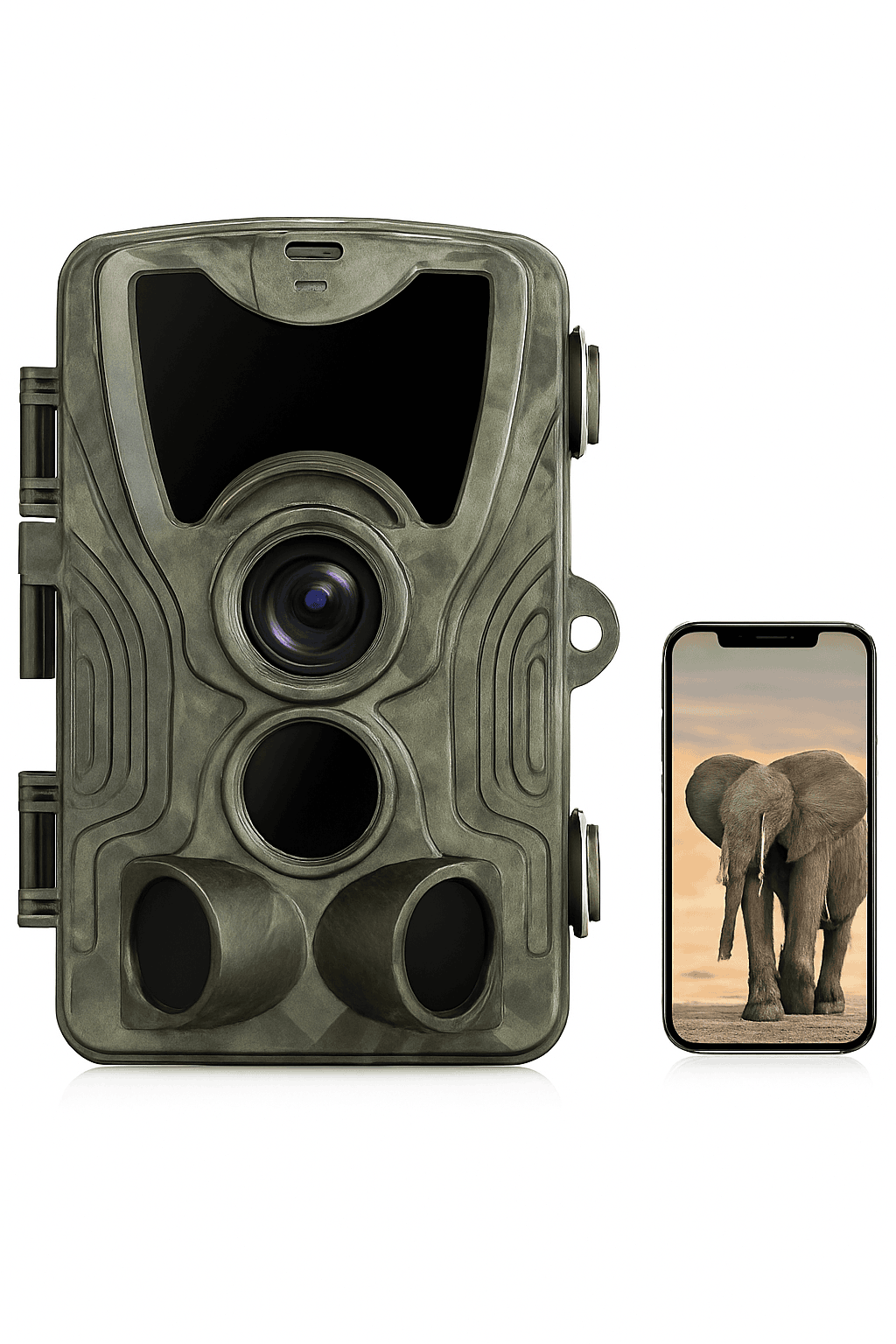 Outdoor WiFi Trail Camera 4K 36MP Night Vision-WIFI301-2.7K