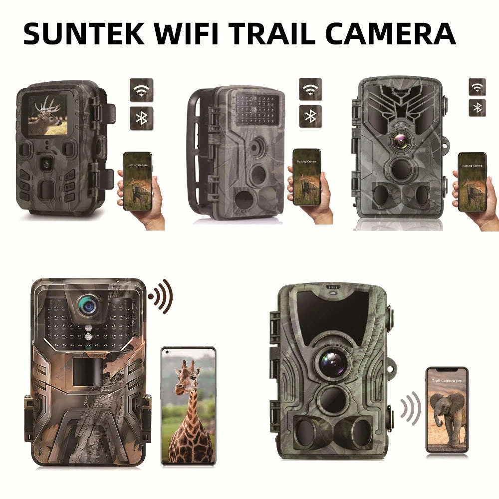 Outdoor WiFi Trail Camera 4K 36MP Night Vision-WIFI301-2.7K