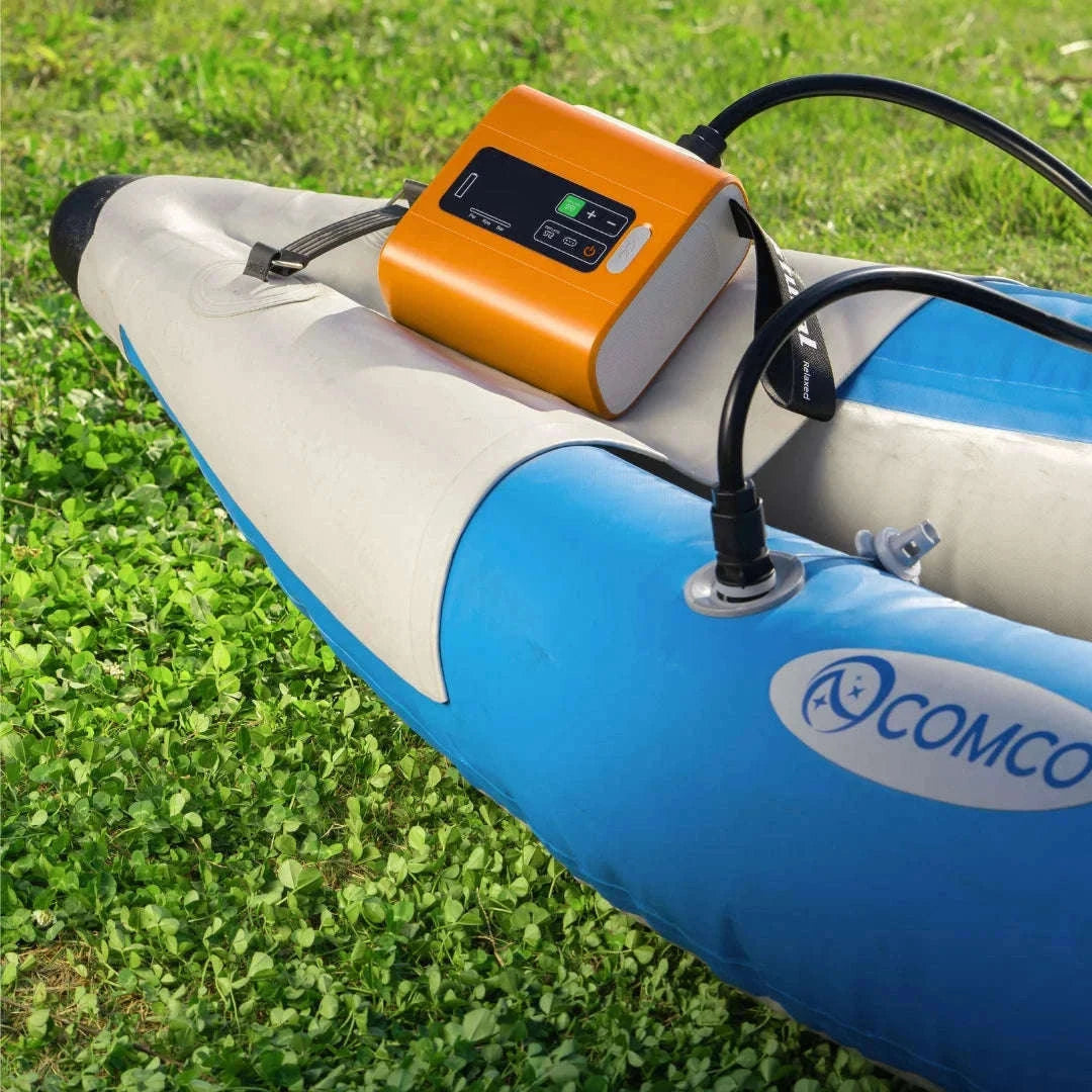 Outdoor Wireless Air Pump with Inflation and Deflation-Black