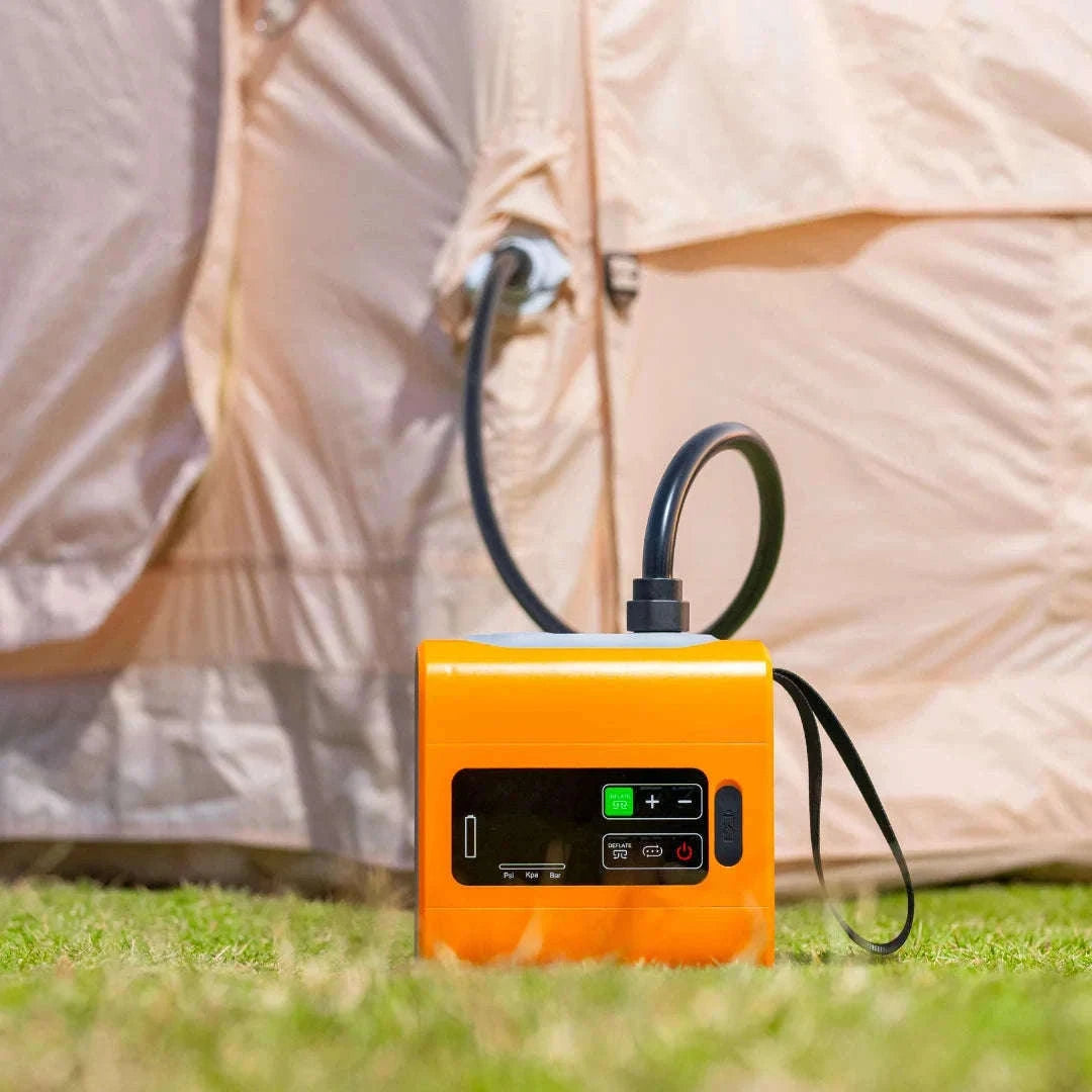 Outdoor Wireless Air Pump with Inflation and Deflation-Black