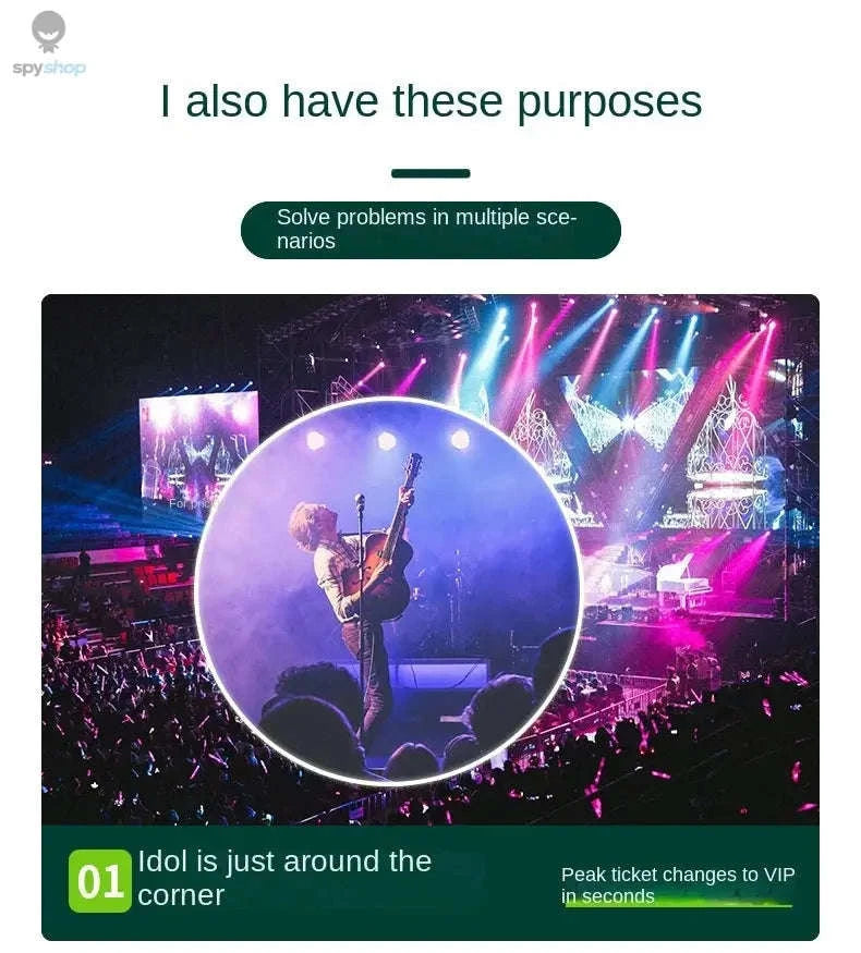 OutdoorPro Portable Monocular Telescope-black