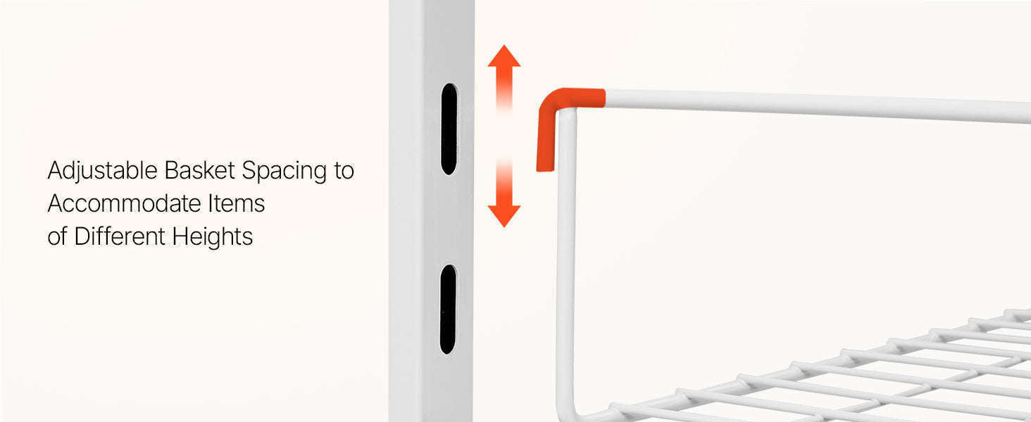 Over the Door Pantry Organizer with Adjustable Shelves-9 layers / Poland