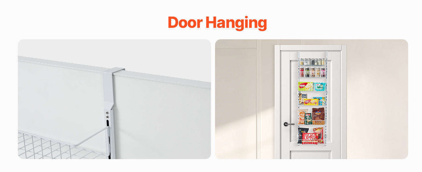 Over the Door Pantry Organizer with Adjustable Shelves-9 layers / Poland