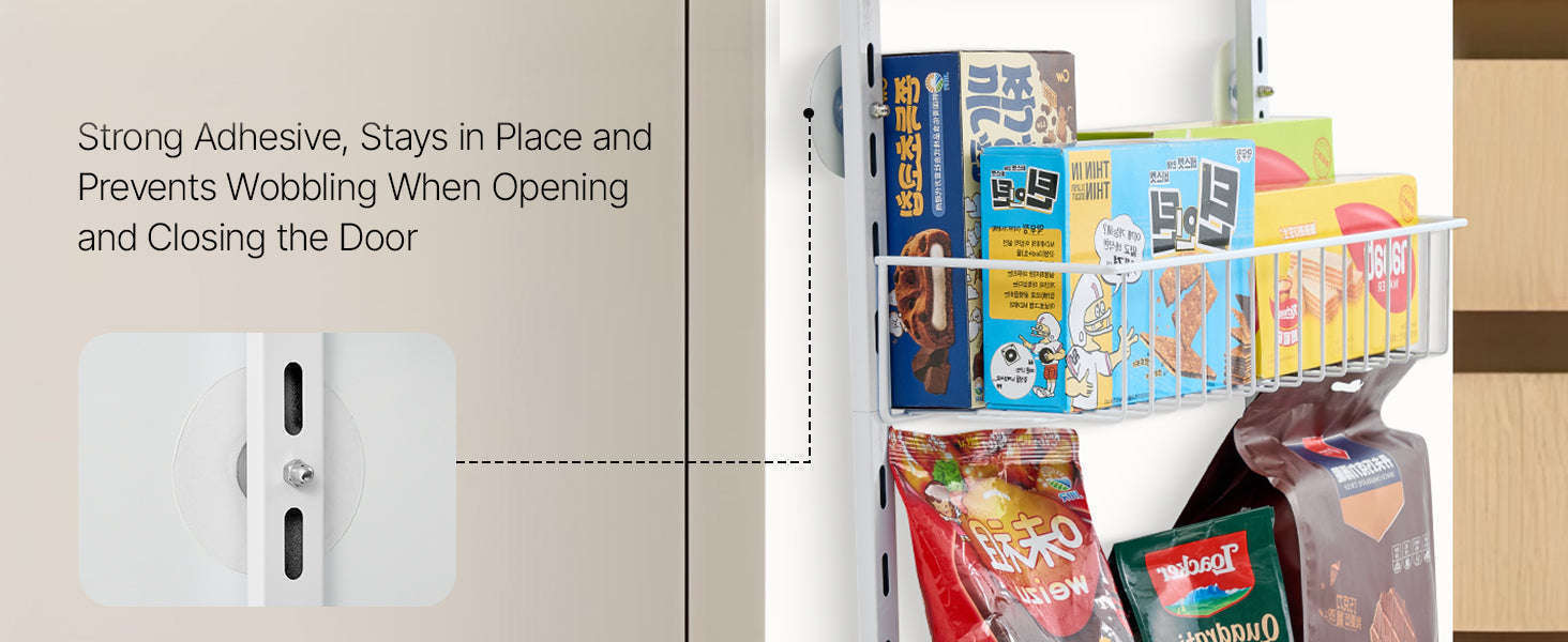 Over the Door Pantry Organizer with Adjustable Shelves-9 layers / Poland