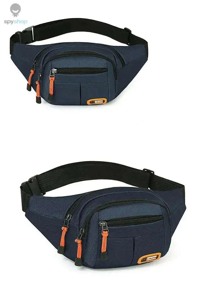 Oxford Waterproof Mobile Waist Bag for Everyday Adventures-Brown