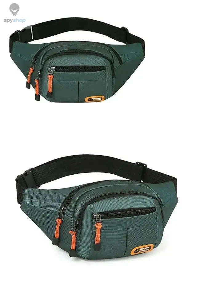 Oxford Waterproof Mobile Waist Bag for Everyday Adventures-Brown