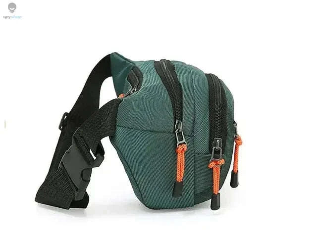 Oxford Waterproof Mobile Waist Bag for Everyday Adventures-Brown