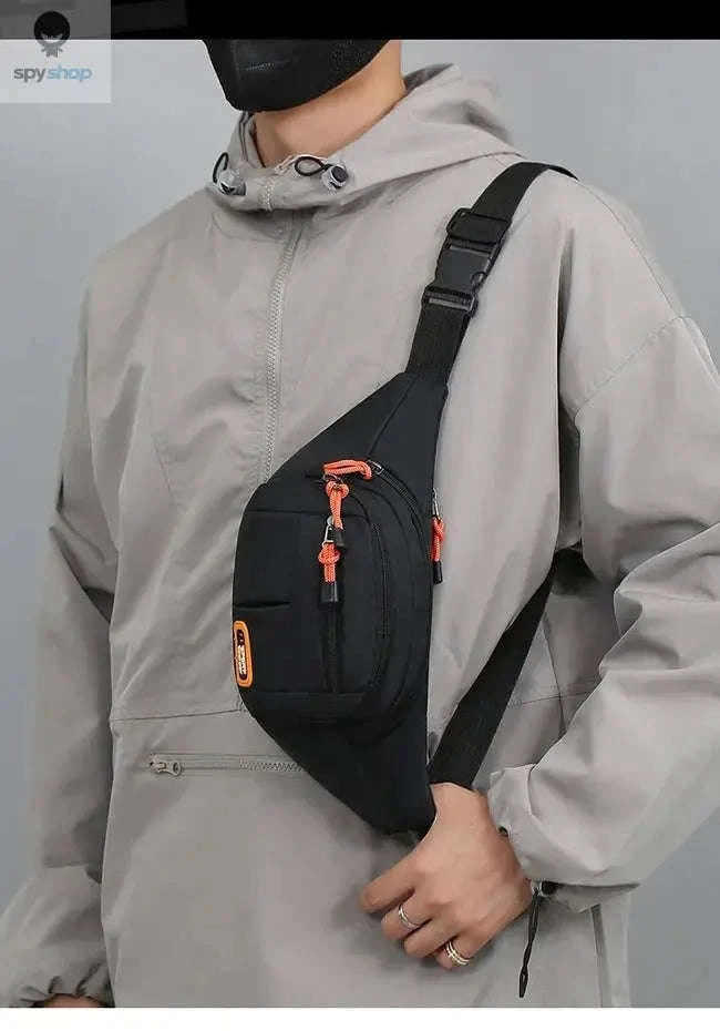 Oxford Waterproof Mobile Waist Bag for Everyday Adventures-Brown